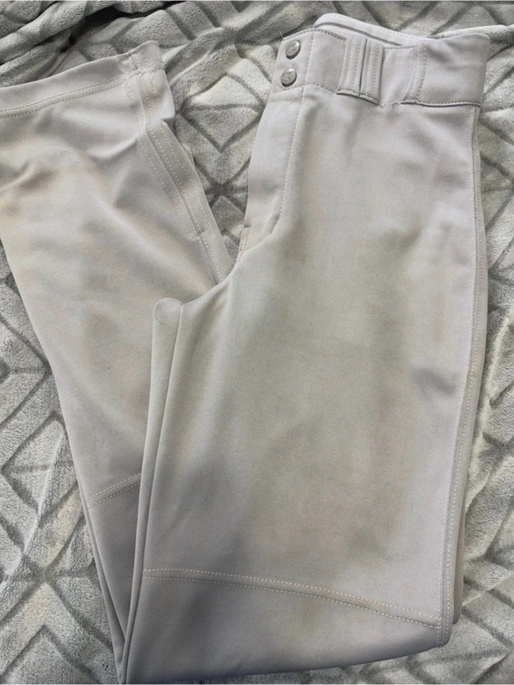 Kids Athletic Jogger Pants in Light Gray